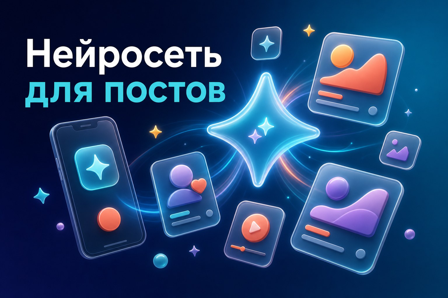 Нейросеть для постов сетевика — генерация текста и картинок с продуктом